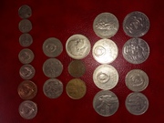 Советские монеты и купюры