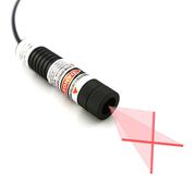 High Brightness 635nm Red Cross Line Laser Module